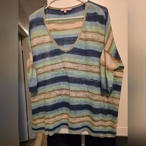 Calypso St. Barth Multicolor Knit Top